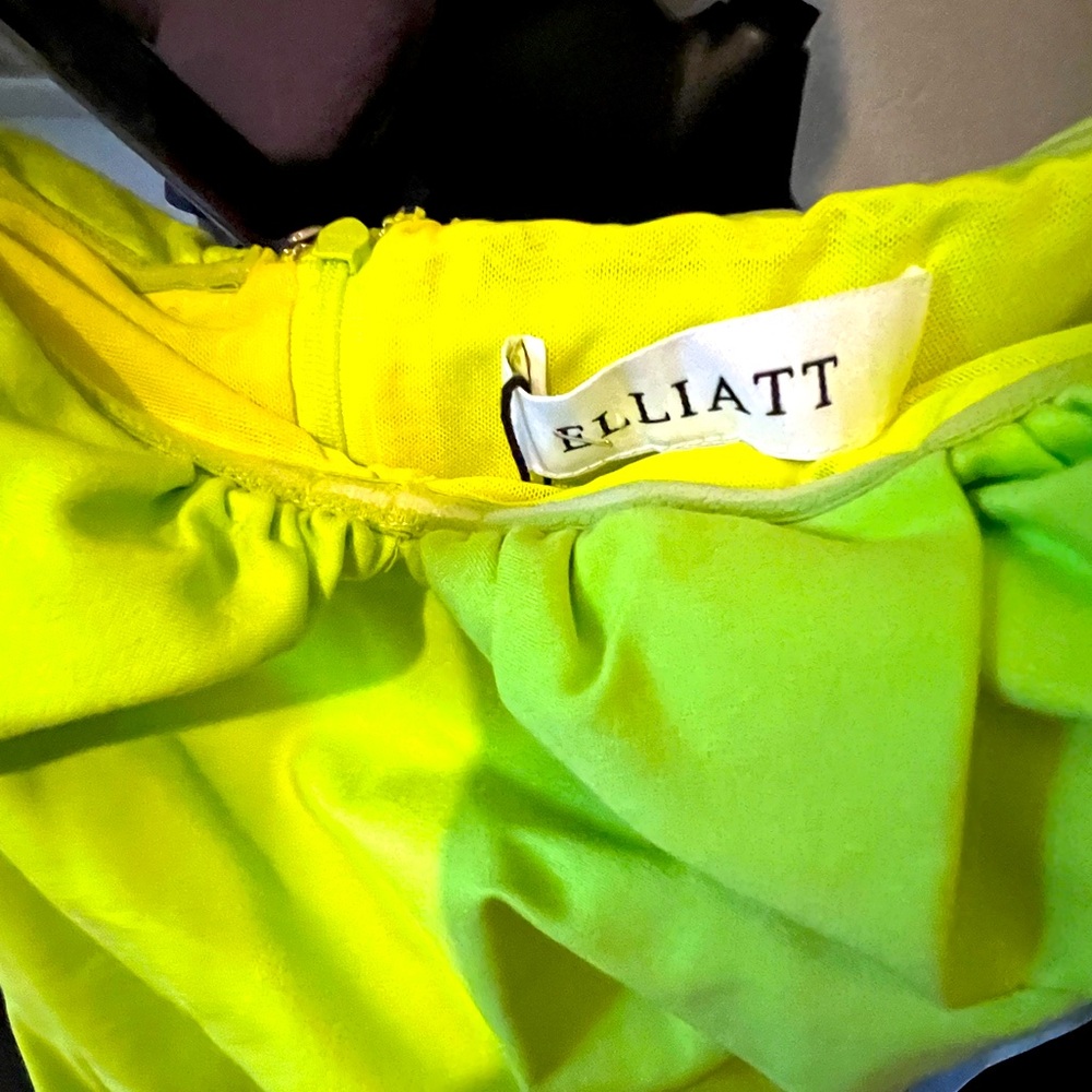 Mini dress still with tag lime green